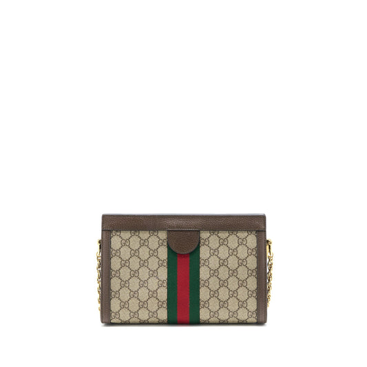 Gucci Ophidia Small Shoulder Bag GG Supreme Canvas/Leather