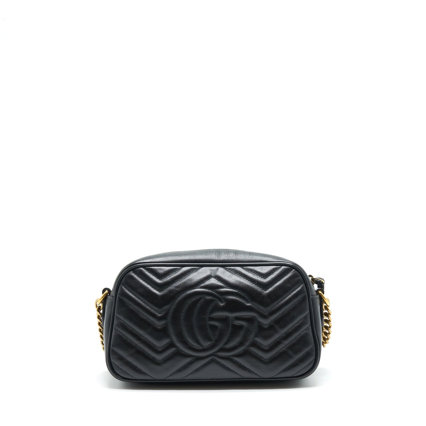 Gucci GG Marmont Matelasse Shoulder Bag Black