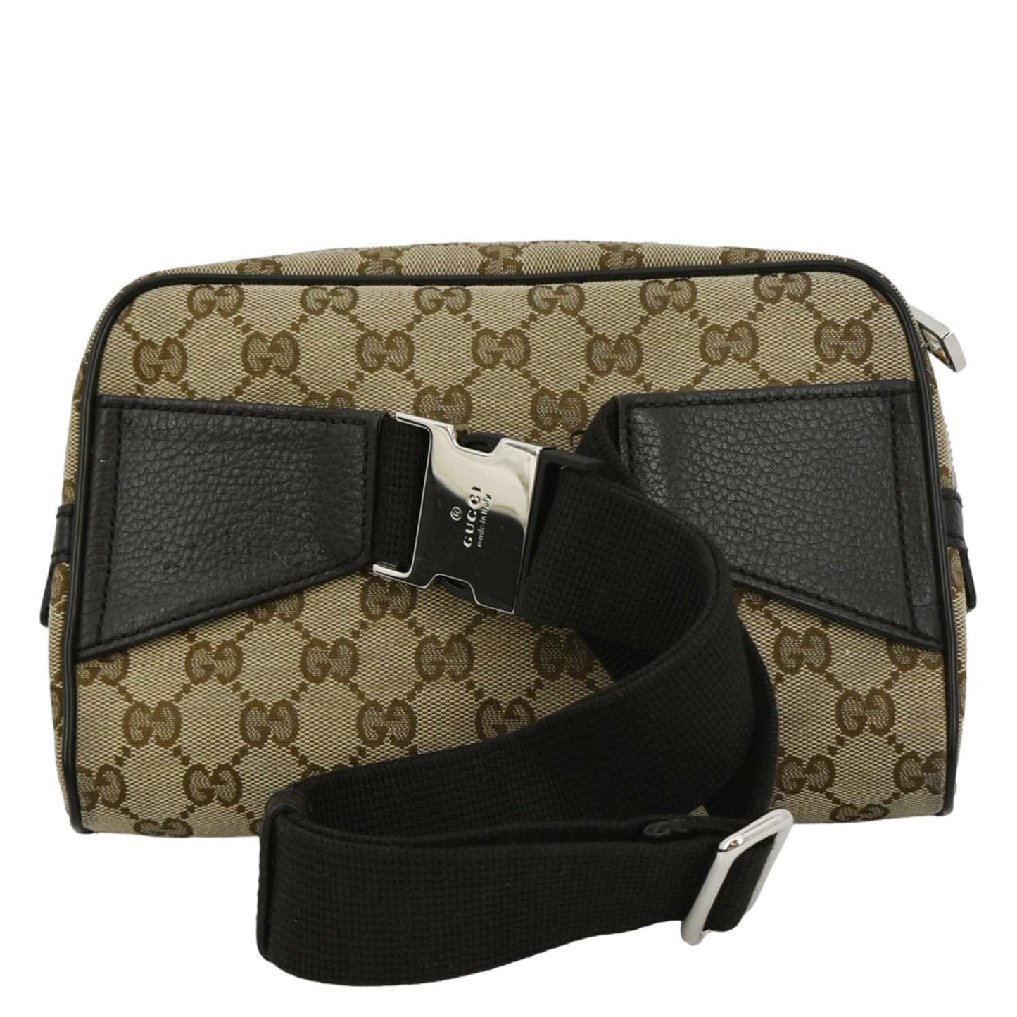 GUCCI GG Monogram Canvas Belt Bag Beige 449174