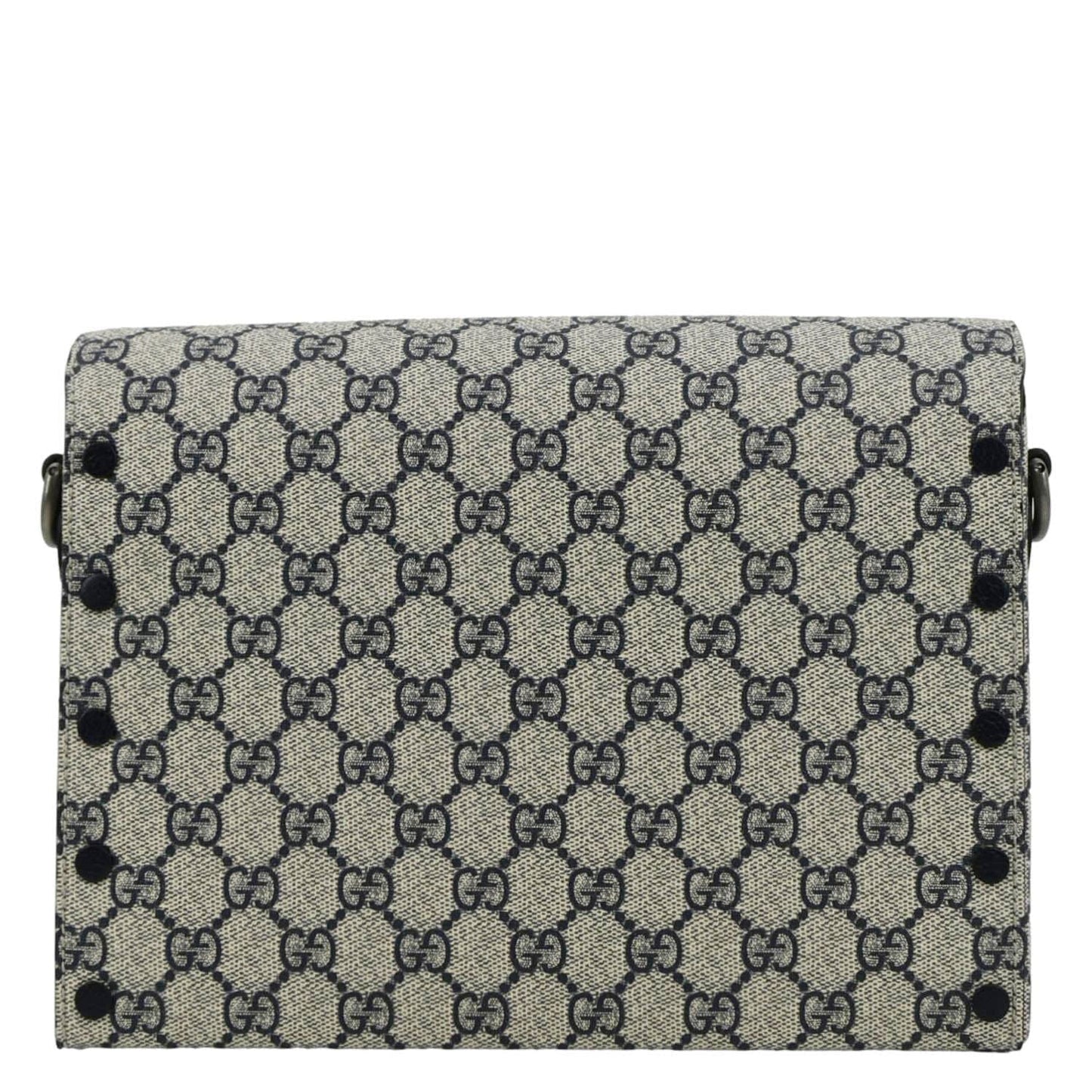 GUCCI Dionysus GG Supreme Canvas Crossbody Bag Navy Blue 725548