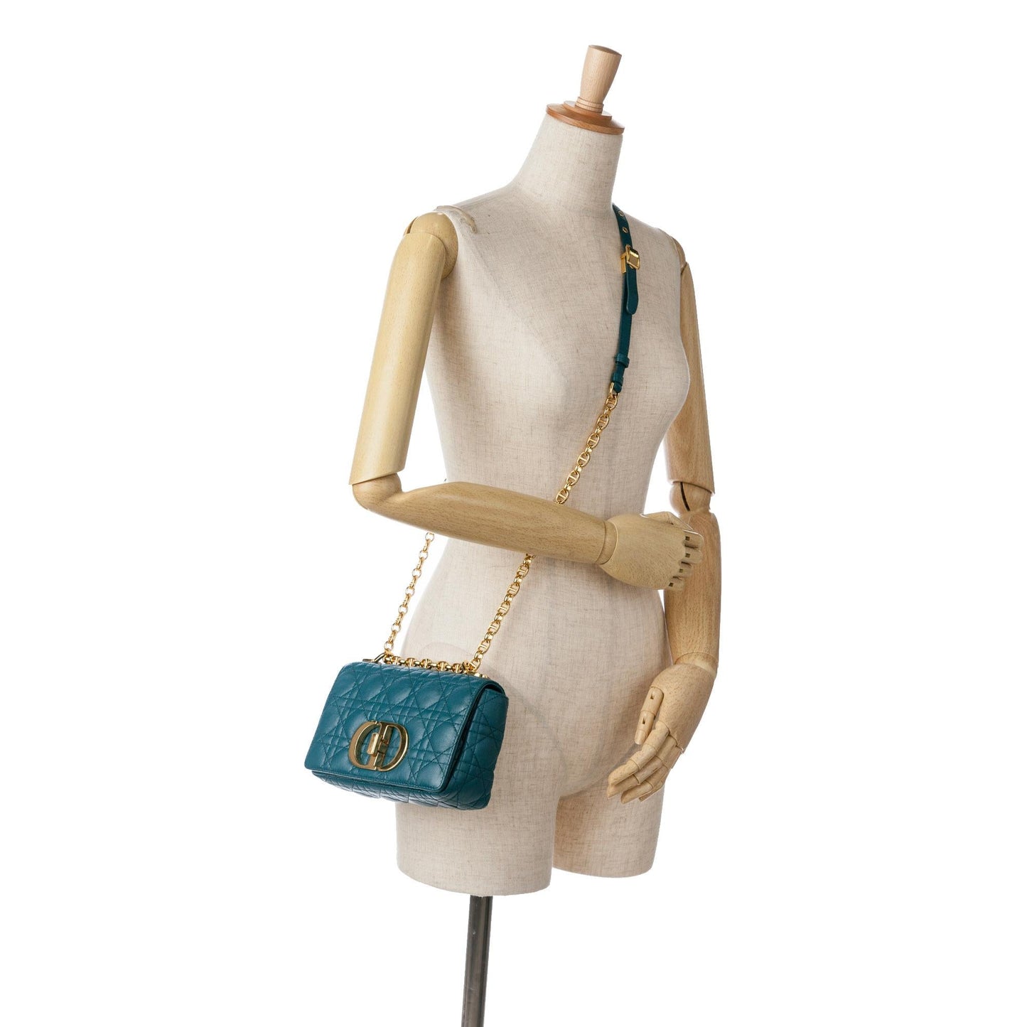 Dior Small Lambskin Cannage Caro Crossbody
