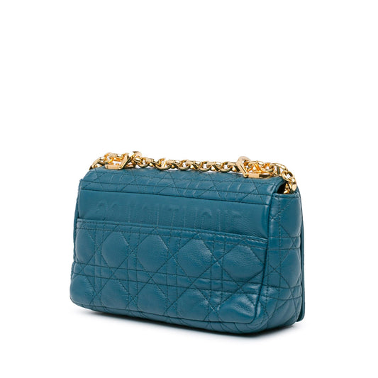 Dior Small Lambskin Cannage Caro Crossbody