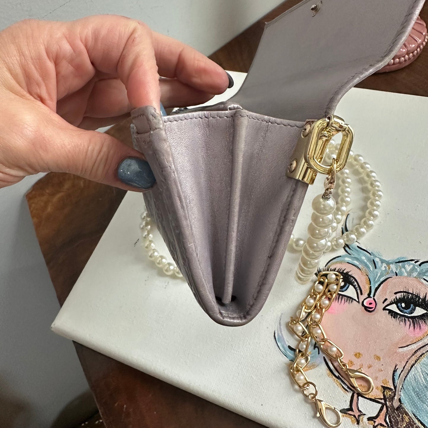 The Junco Wallet/Crossbody - Orvis bags GG in Pale Purple