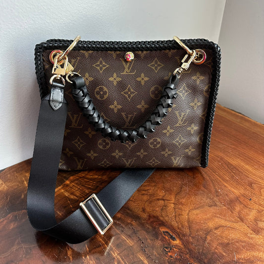 The Swan Crossbody -Orvis bags LV Monogram in Black