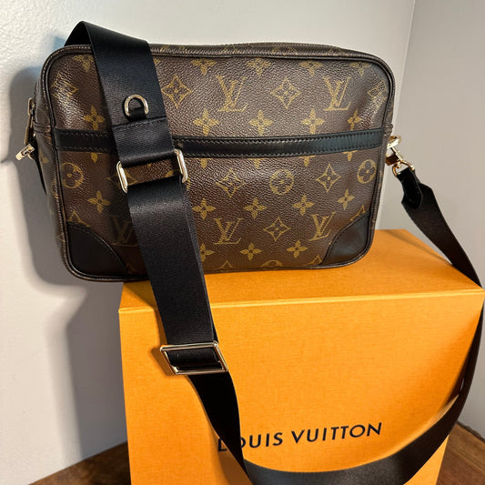 The Sparrow Crossbody Bag -Orvis bags LV Monogram in Black