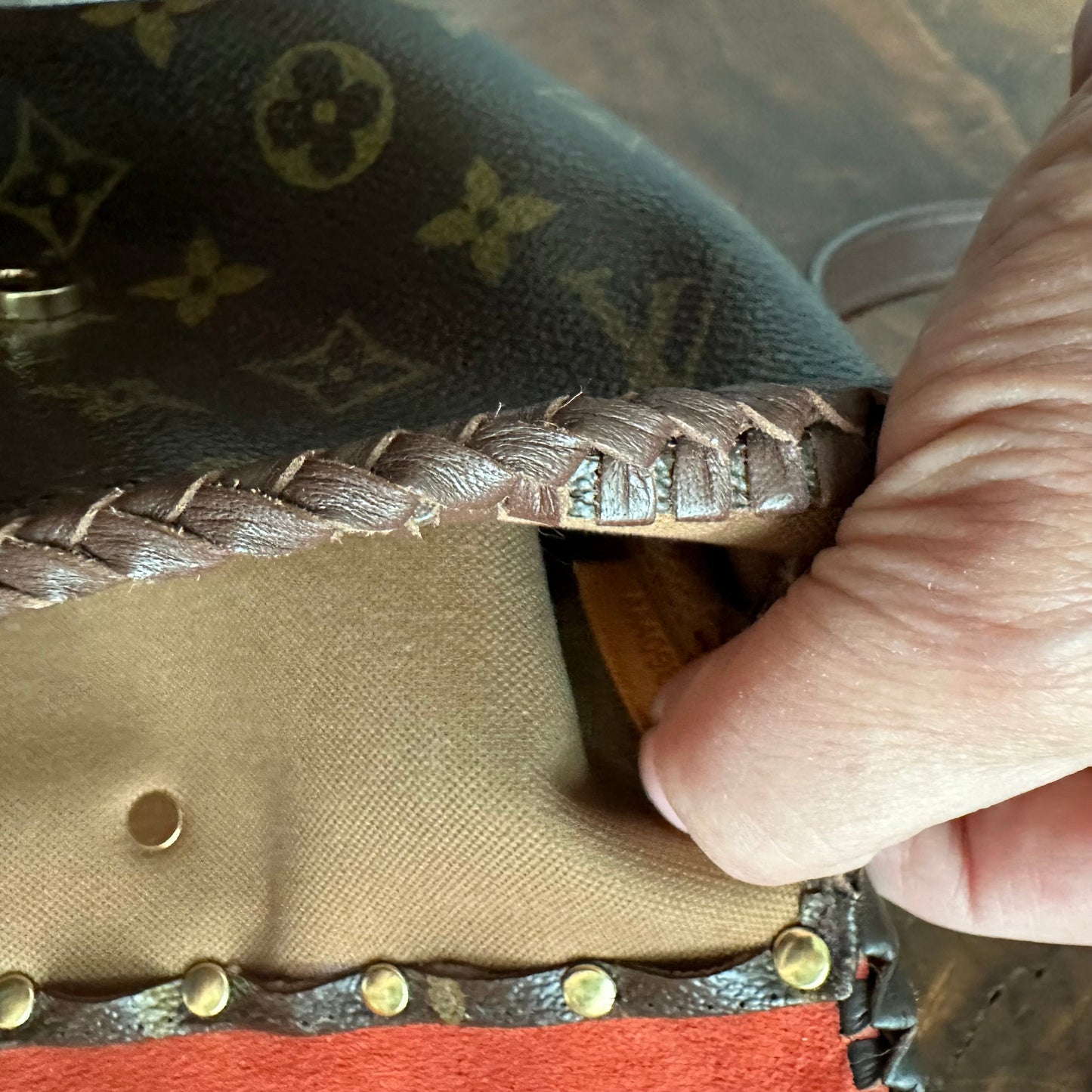 The Junco Crossbody Bag -Orvis bags Monogram/Damier Mix
