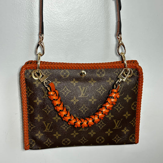 The Swan Crossbody -Orvis bags LV Monogram in Whiskey