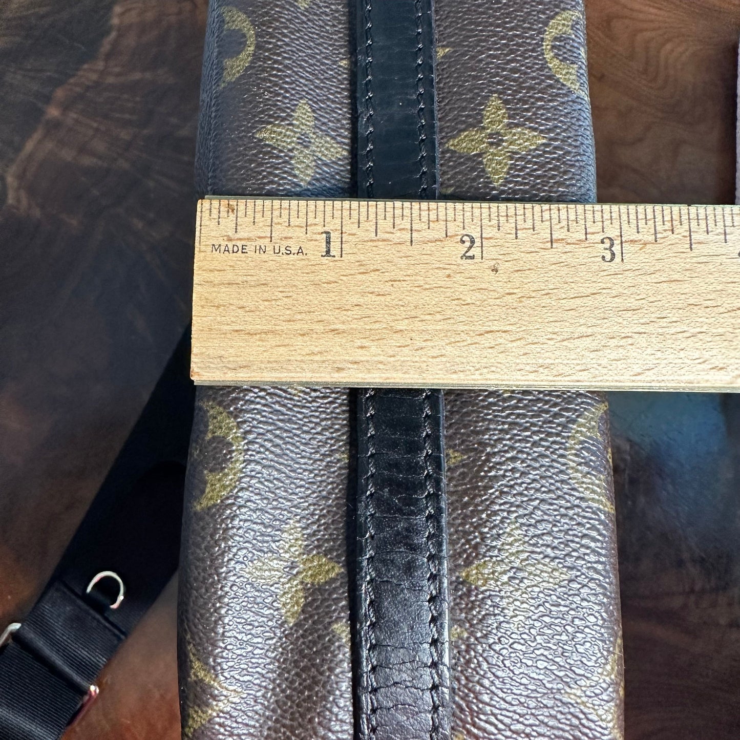 The Cockatiel Crossbody -Orvis bags LV Monogram in Black