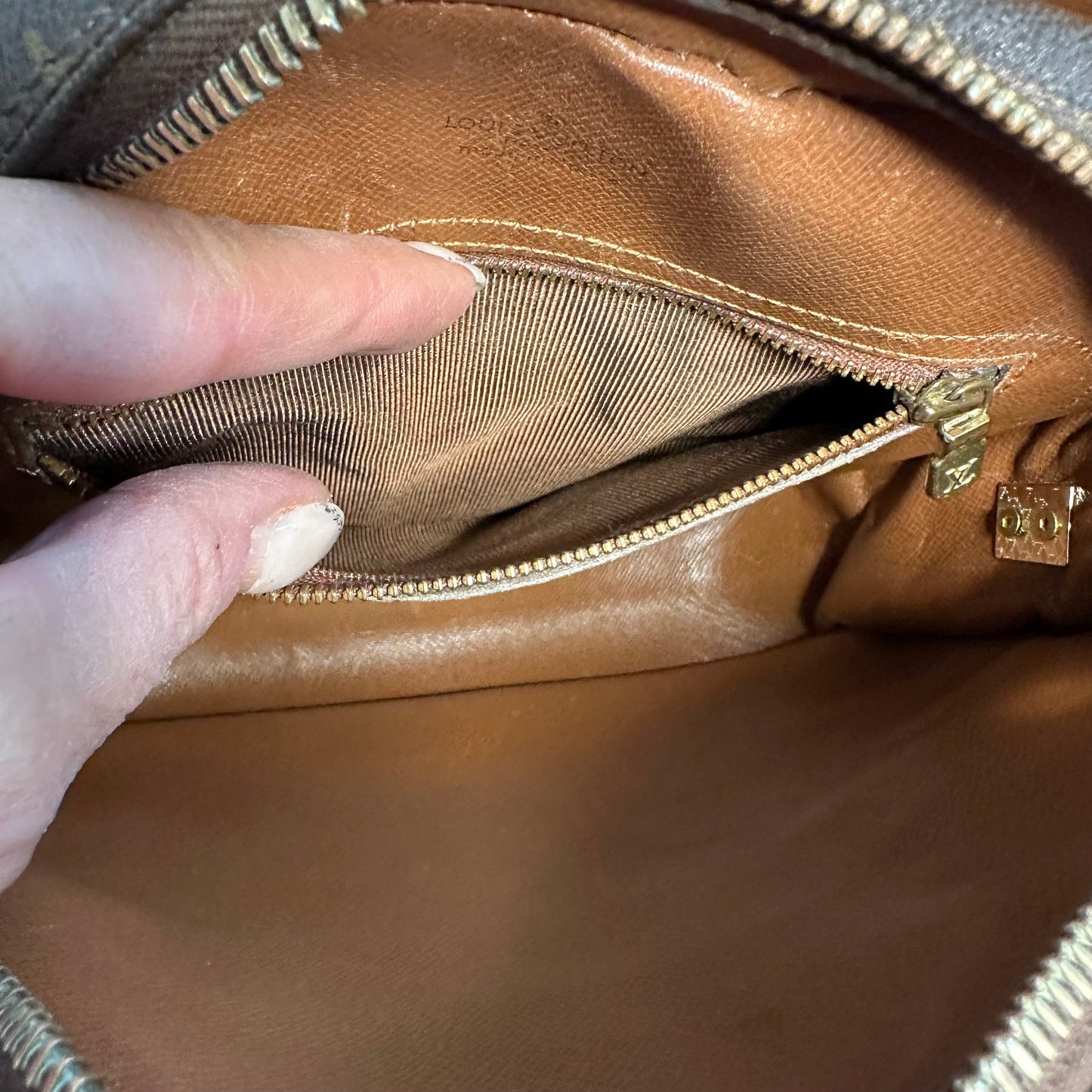 The Cockatiel Crossbody -Orvis bags LV Monogram in Black