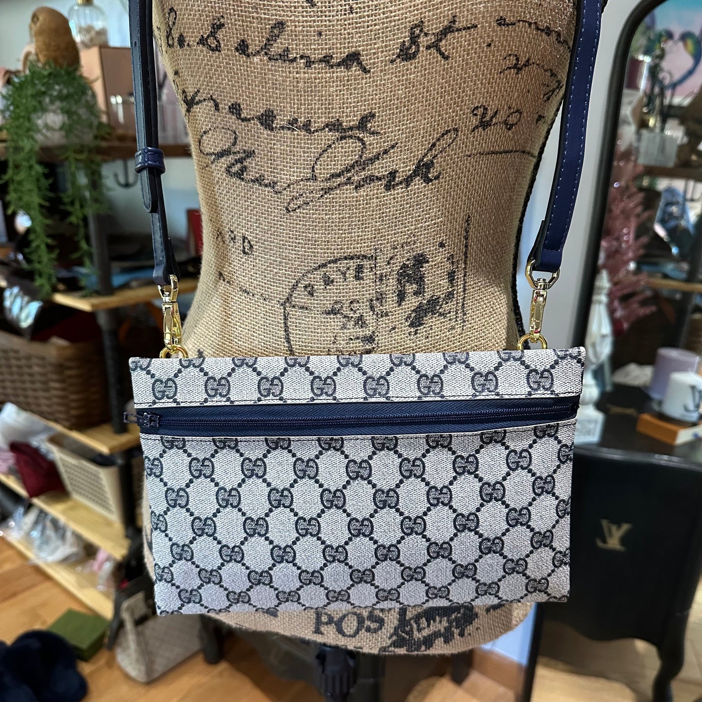 The Junco Crossbody -Orvis bags Navy Gucci