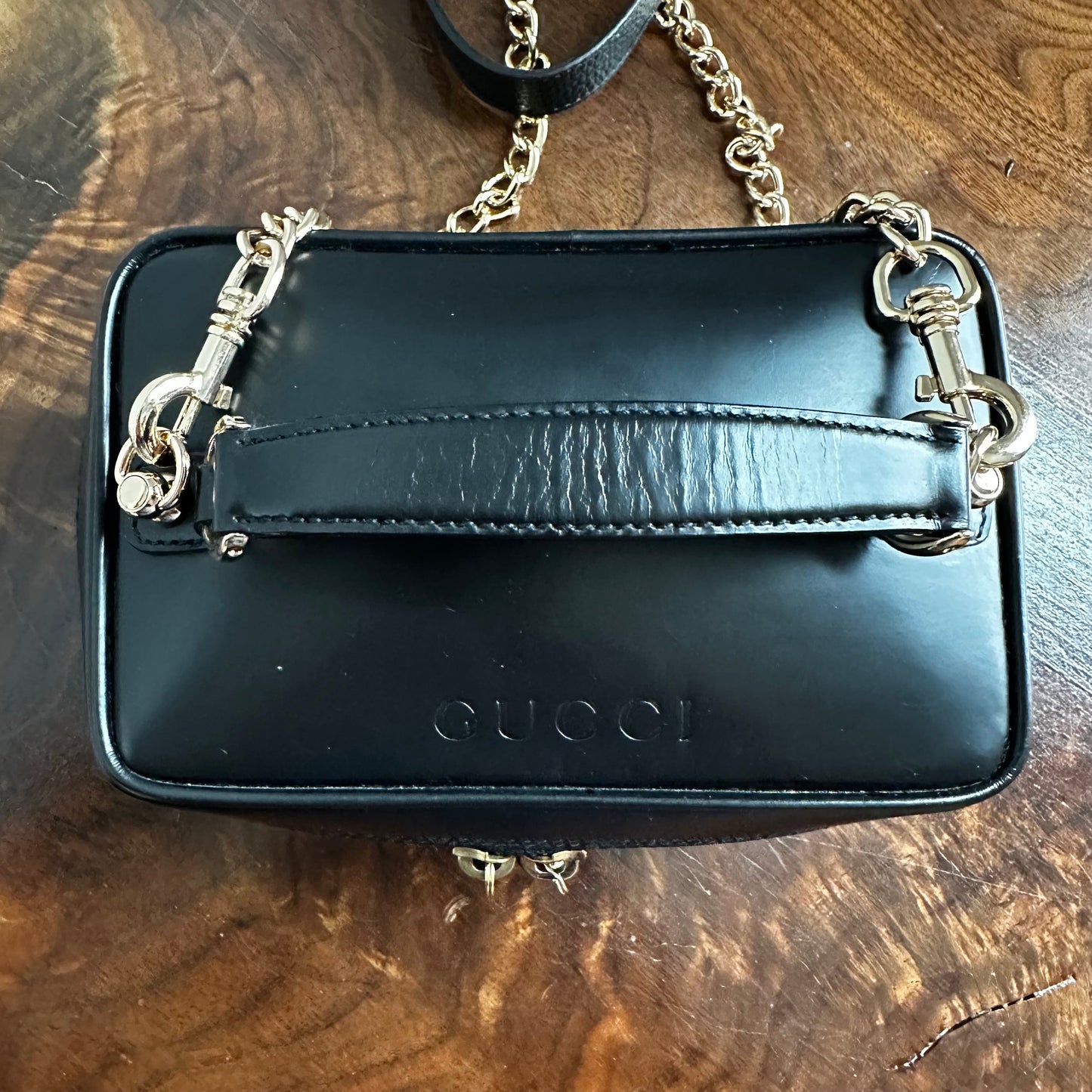 The Junco Crossbody/Clutch -Orvis bags Gucci Bamboo Cosmetic Bag in Black Leather