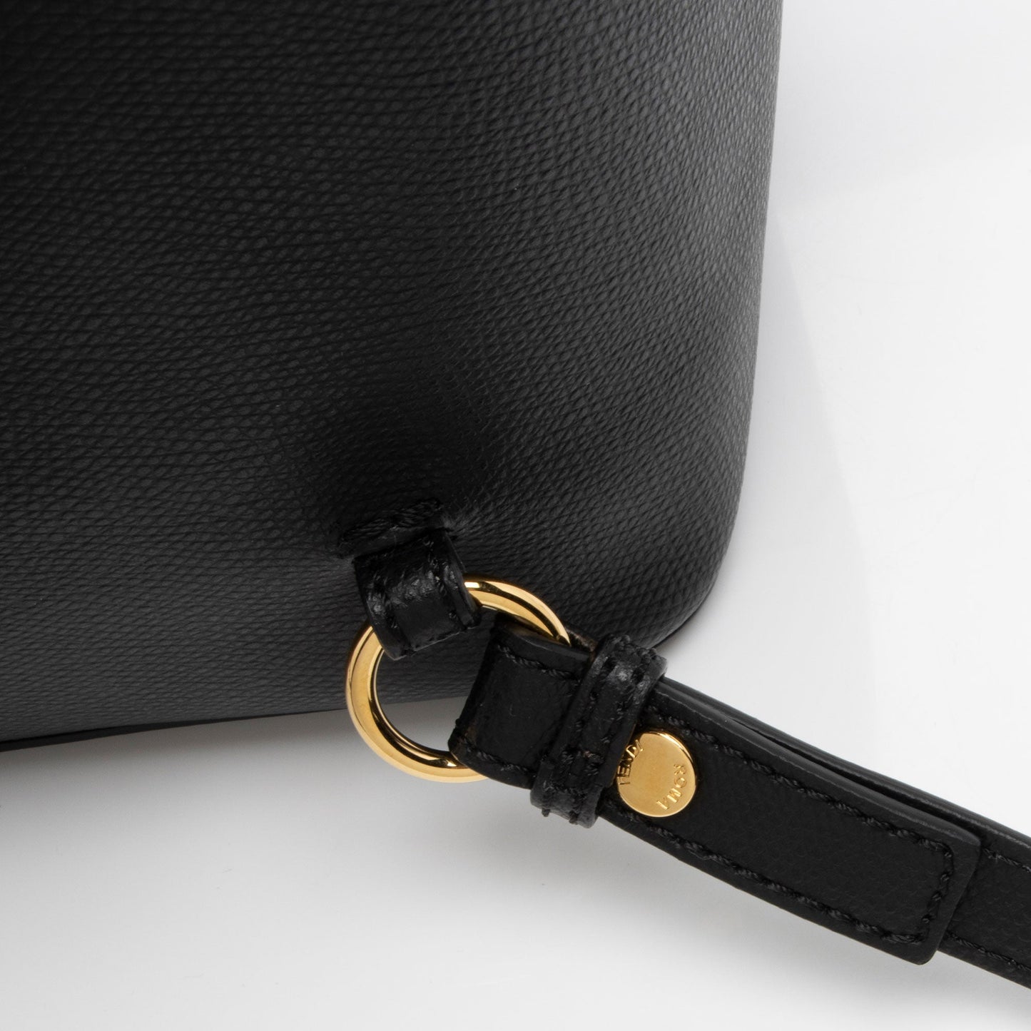 Fendi FF Embossed Calfskin Cruise Bico Backpack