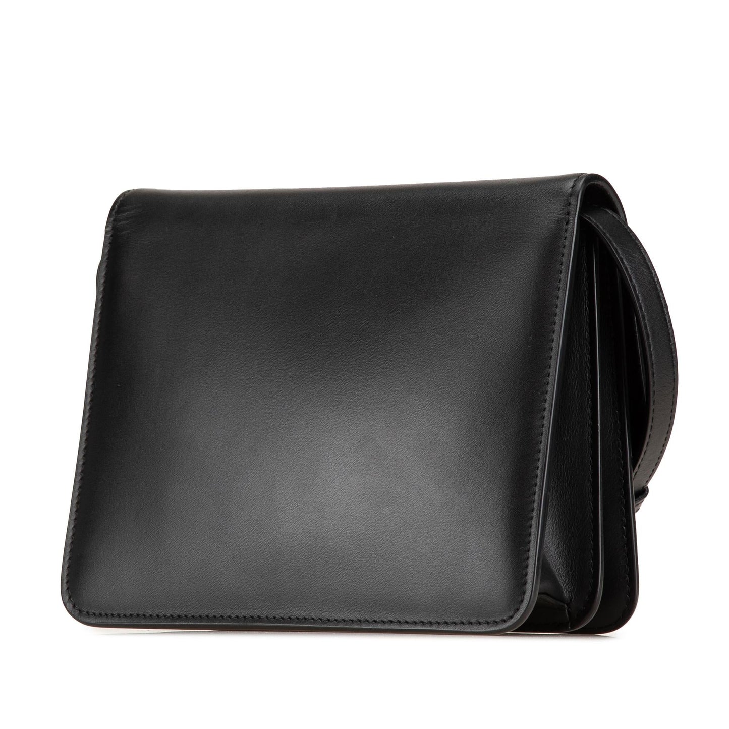 Fendi Leather Crystal Fab Crossbody