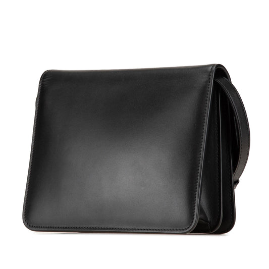 Fendi Leather Crystal Fab Crossbody