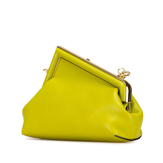 Fendi Small Shiny Nappa Fendi First Crossbody