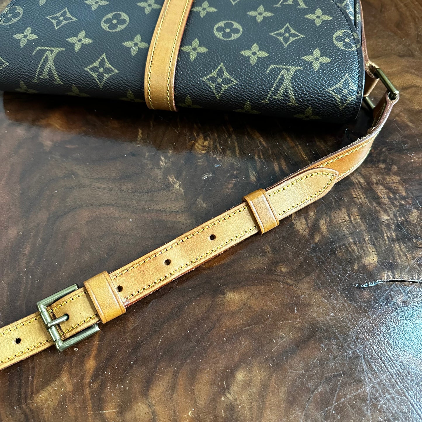 The Dove Crossbody -Orvis bags LV Monogram in Vachetta