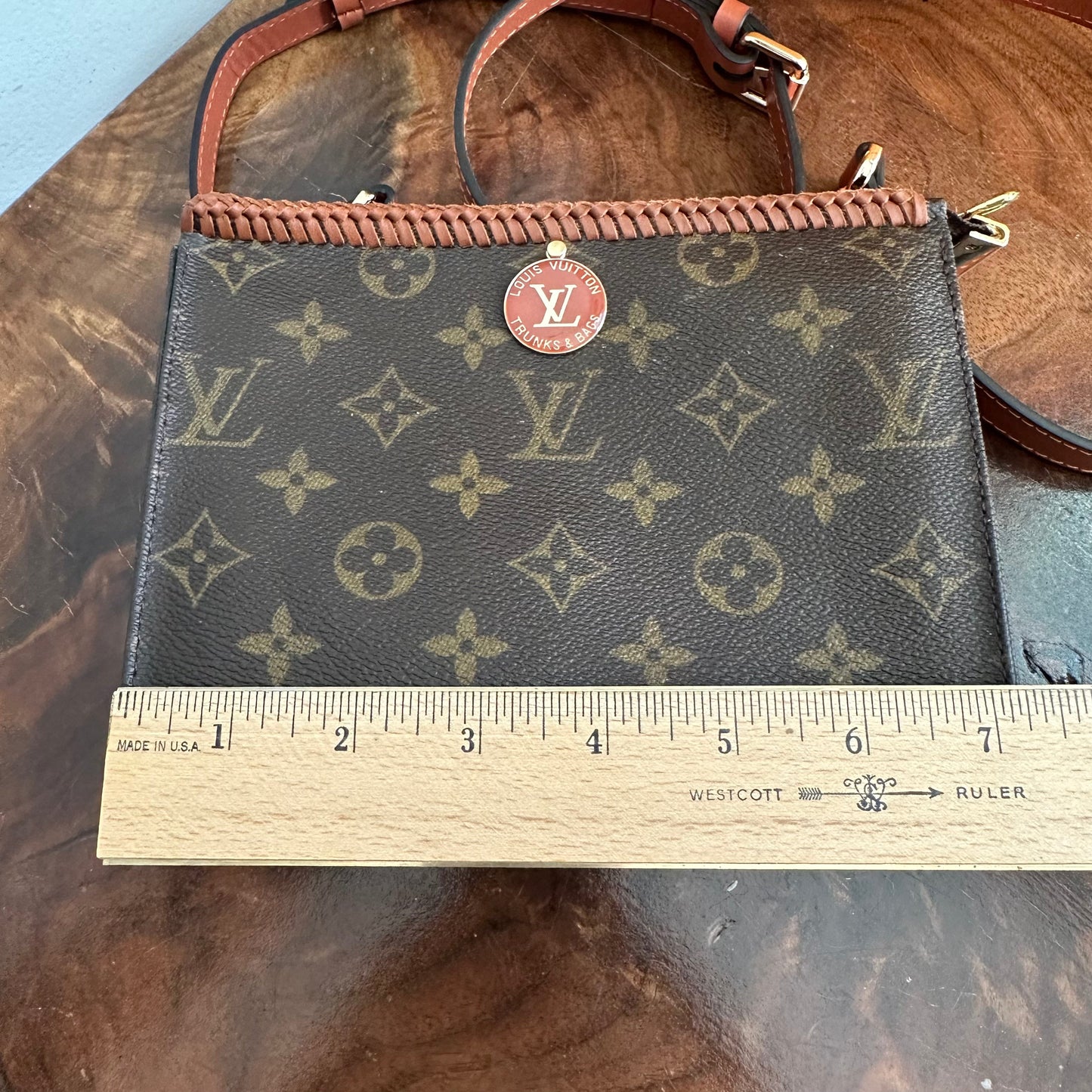 The Cygnet Crossbody -Orvis bags Monogram in Whiskey