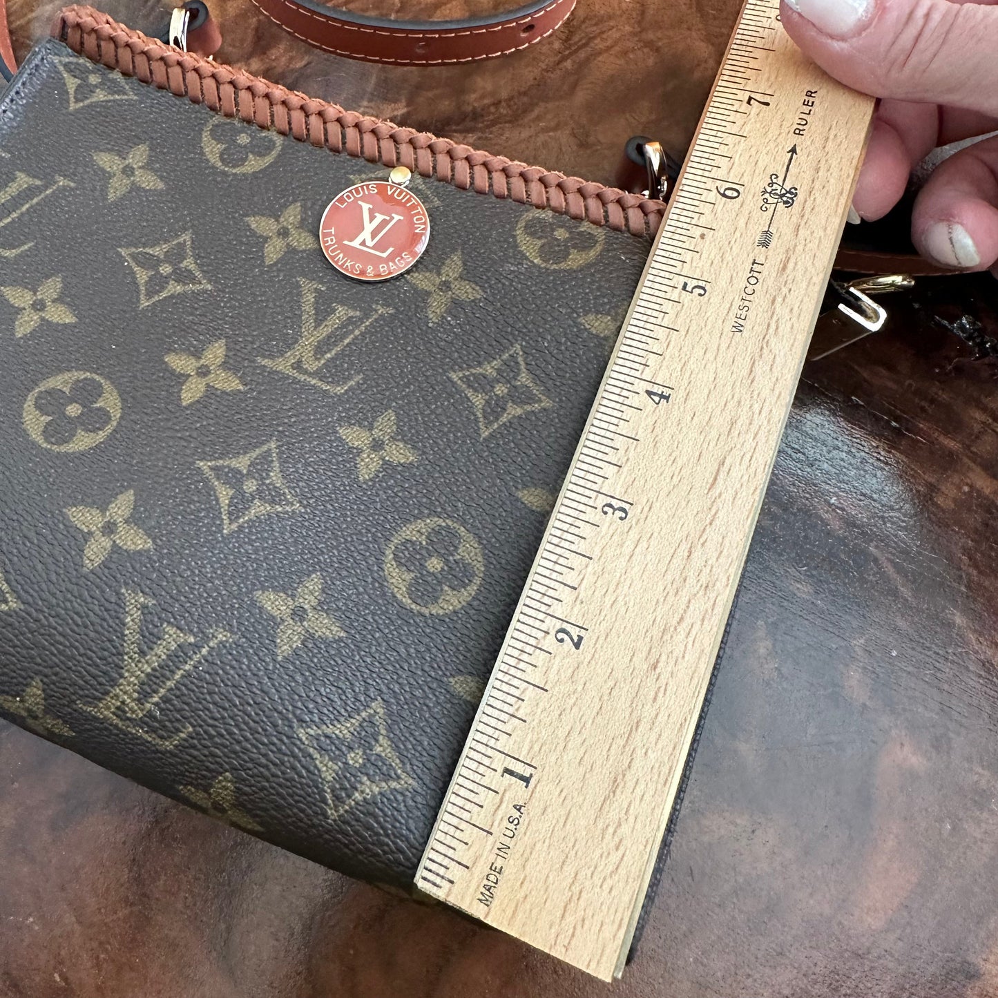 The Cygnet Crossbody -Orvis bags Monogram in Whiskey