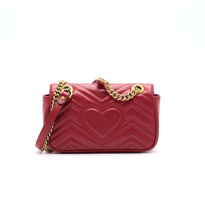Gucci GG Marmont Mini Bag red