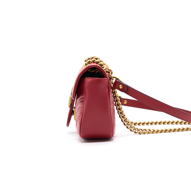Gucci GG Marmont Mini Bag red