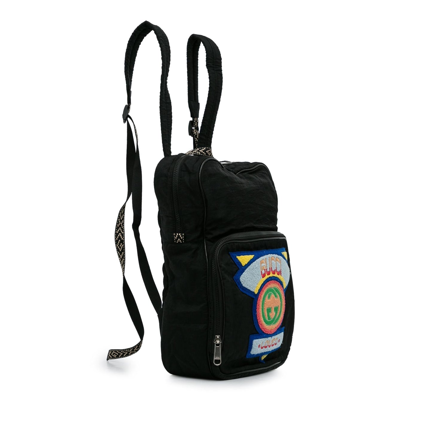 Gucci 80's Patch Backpack (SHG-uAJOdY)