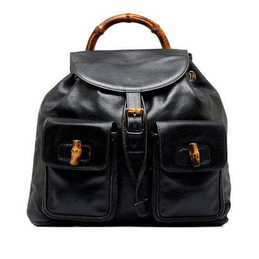 Gucci Bamboo Backpack (SHG-5HUN0U)