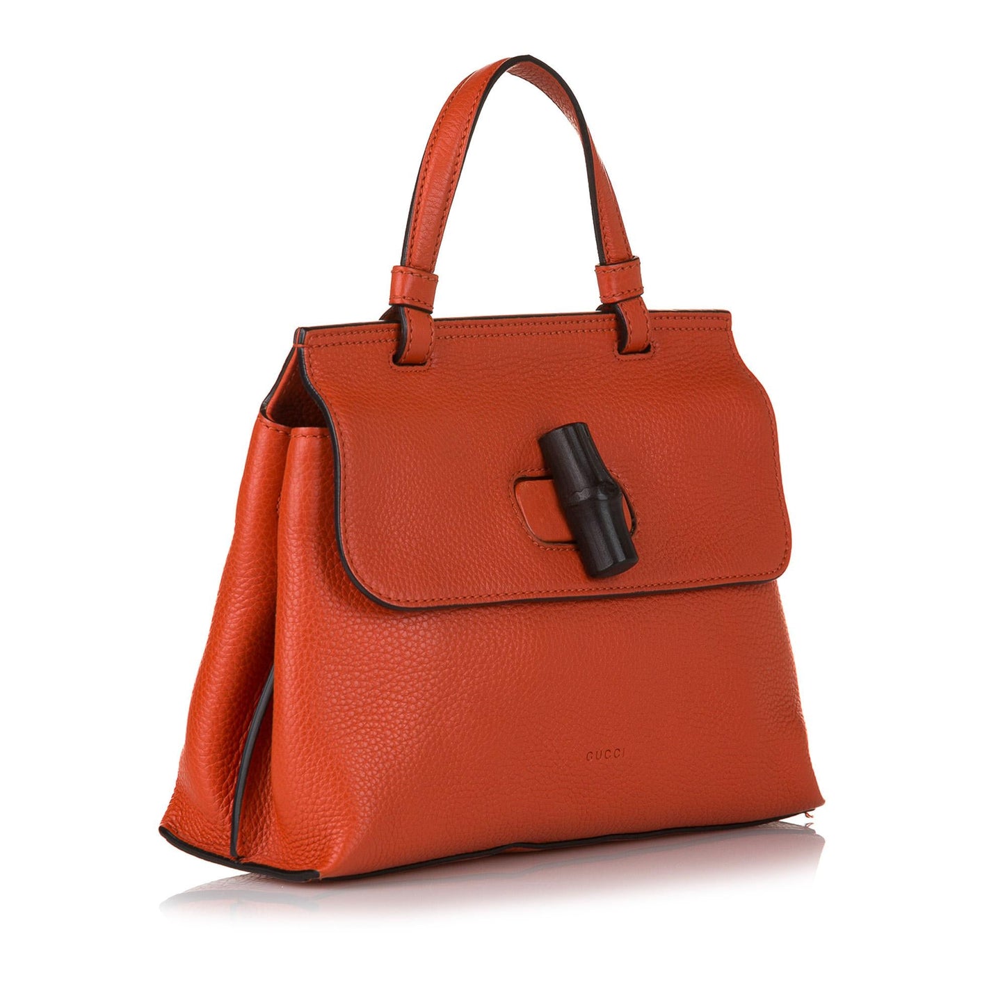 Gucci Bamboo Daily Leather Satchel (SHG-MoDutB)