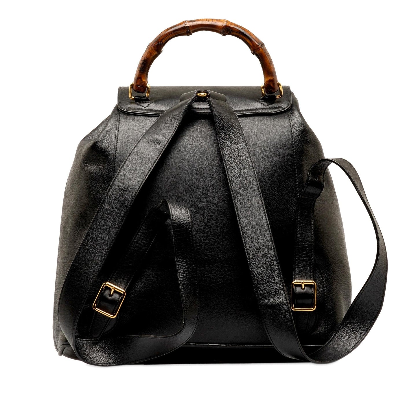 Gucci Bamboo Drawstring Leather Backpack (SHG-b7jhdk)