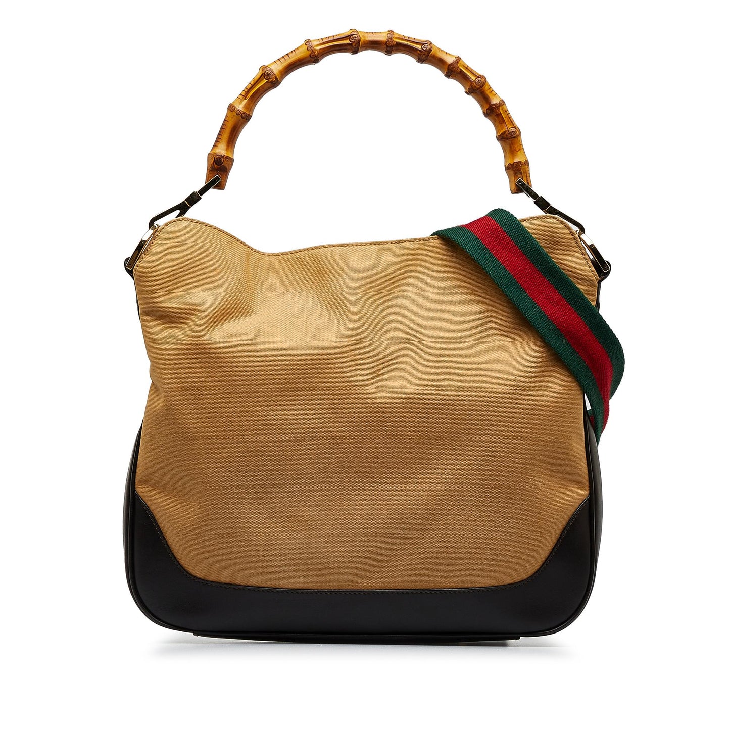 Gucci Bamboo Web Satchel (SHG-67Artc)