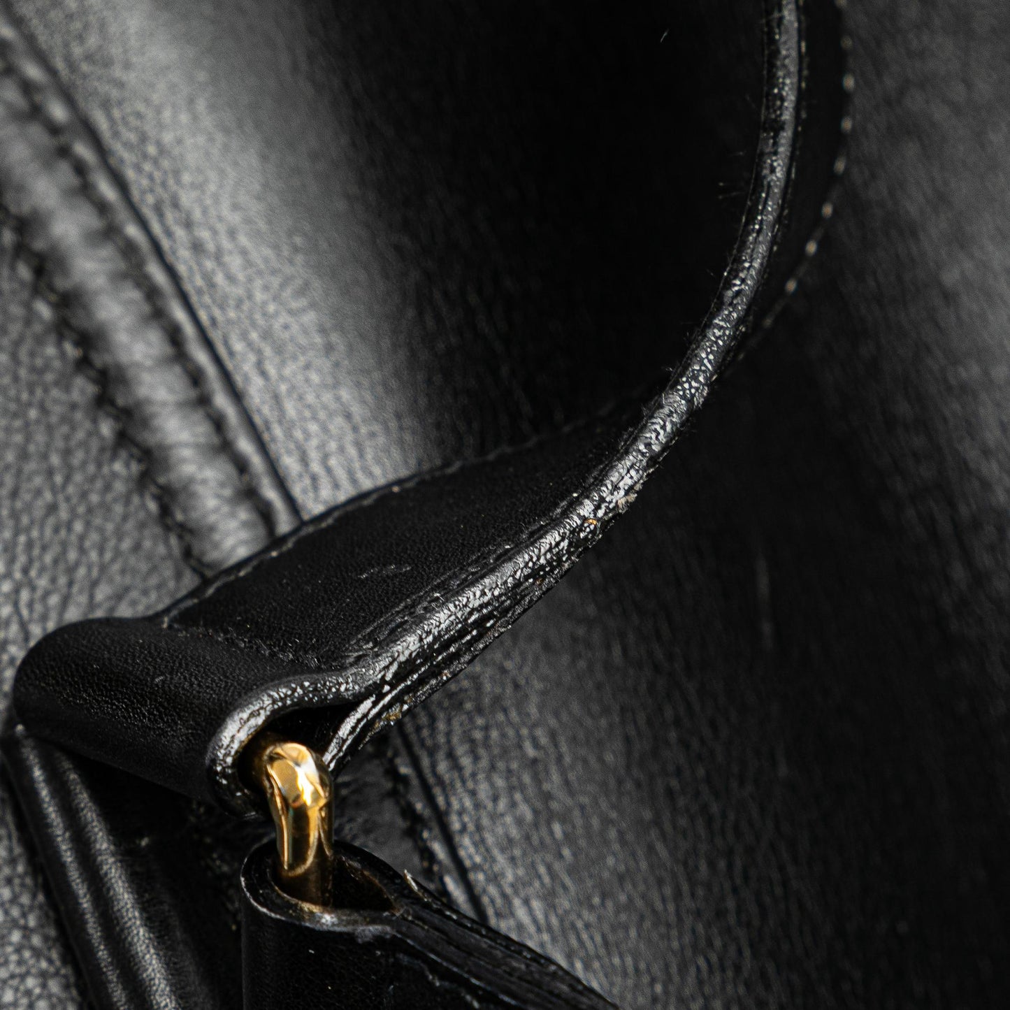 Gucci Calfskin Bamboo Drawstring Backpack
