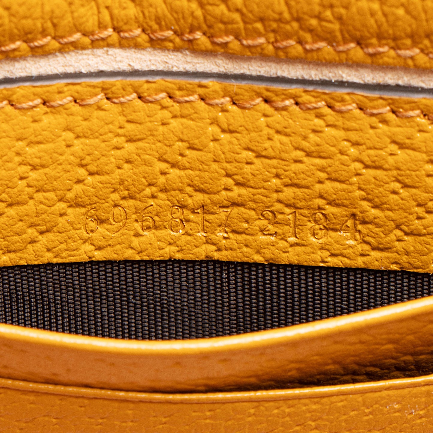 Gucci Calfskin Raffia Bamboo Diana Mini Chain Crossbody