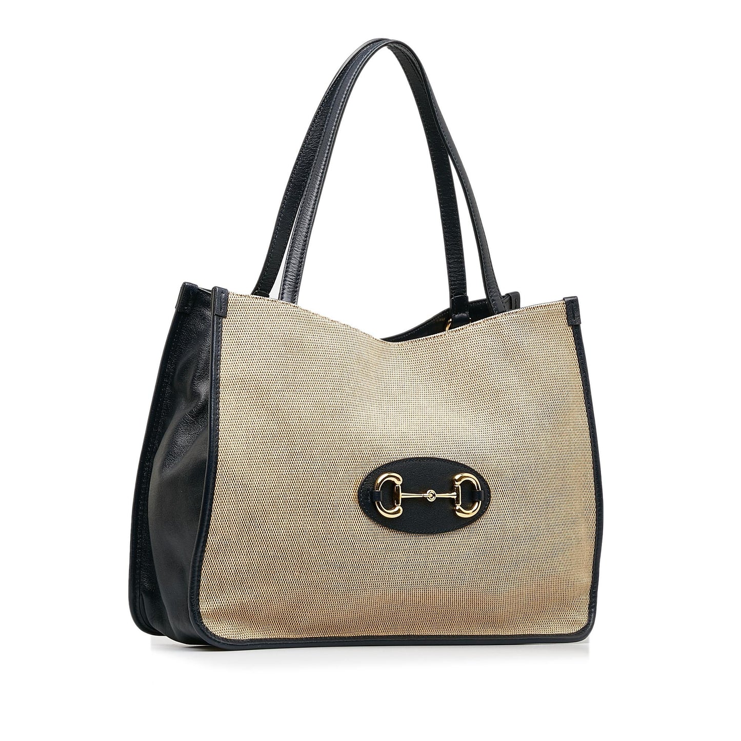 Gucci Canvas Horsebit 1955 Tote (SHG-hEG9ve)