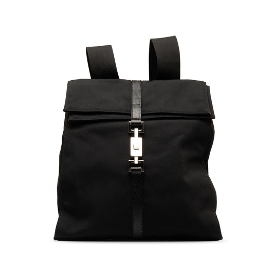 Gucci Canvas Jackie Backpack (SHG-zYAQ6k)