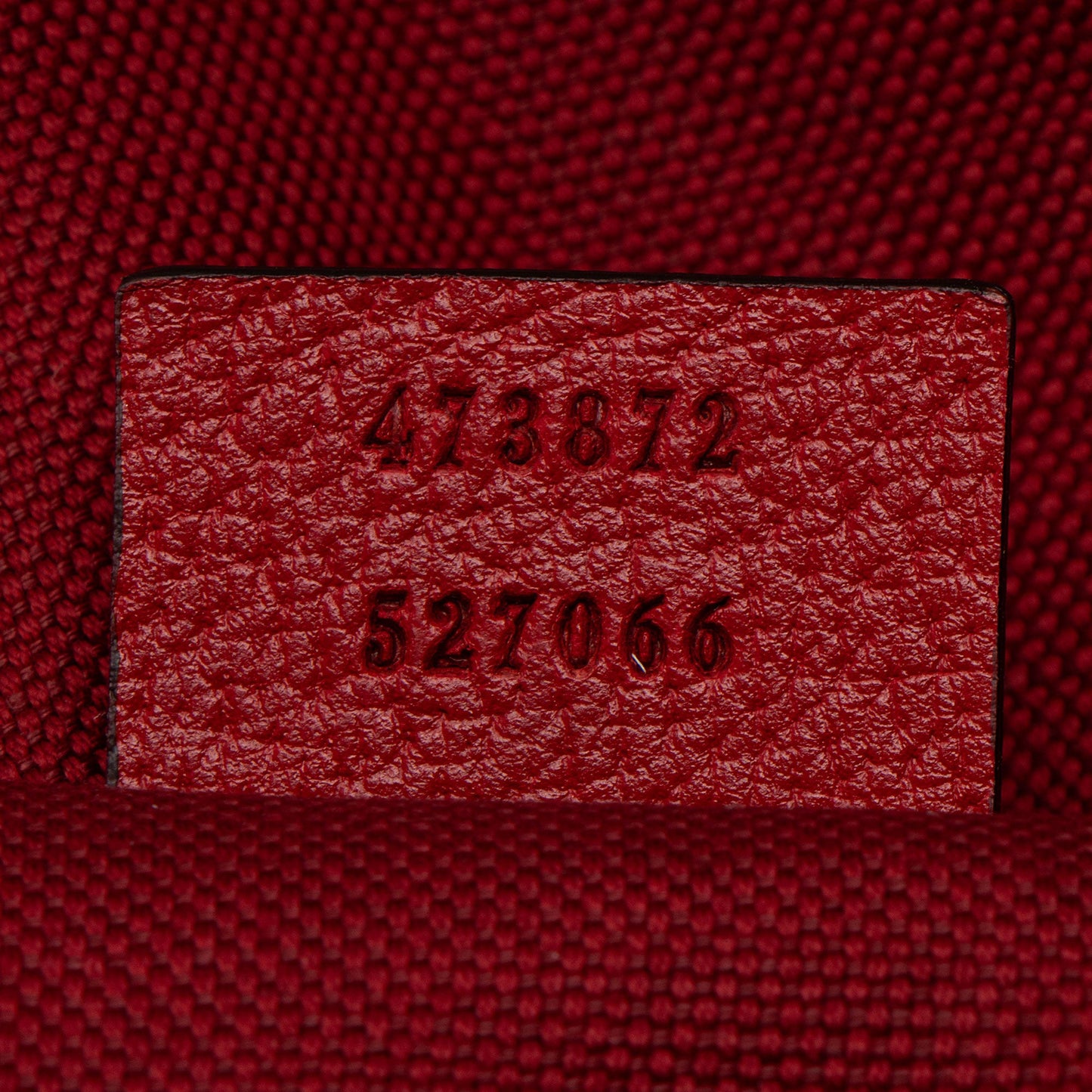 Gucci Canvas Sylvie Stripe Logo Drawstring Backpack