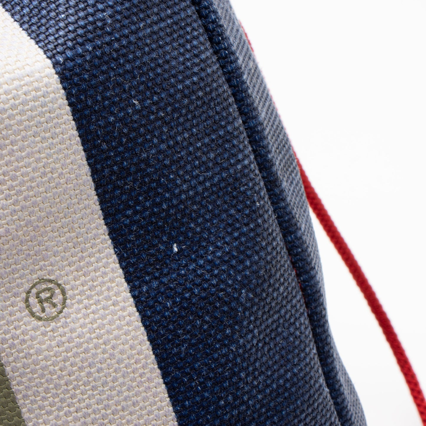 Gucci Canvas Sylvie Stripe Logo Drawstring Backpack