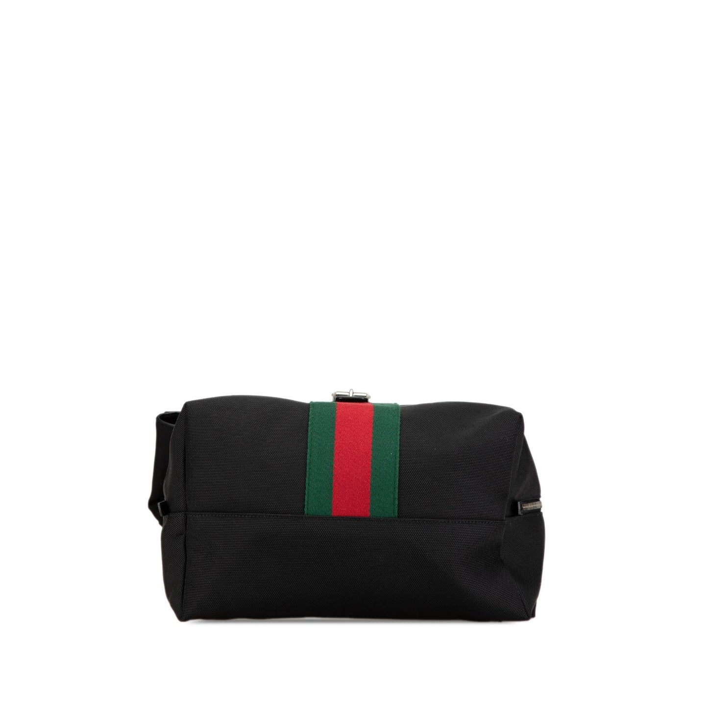 Gucci Canvas Techno Web Fold Over Backpack (SHG-CrNcTN)