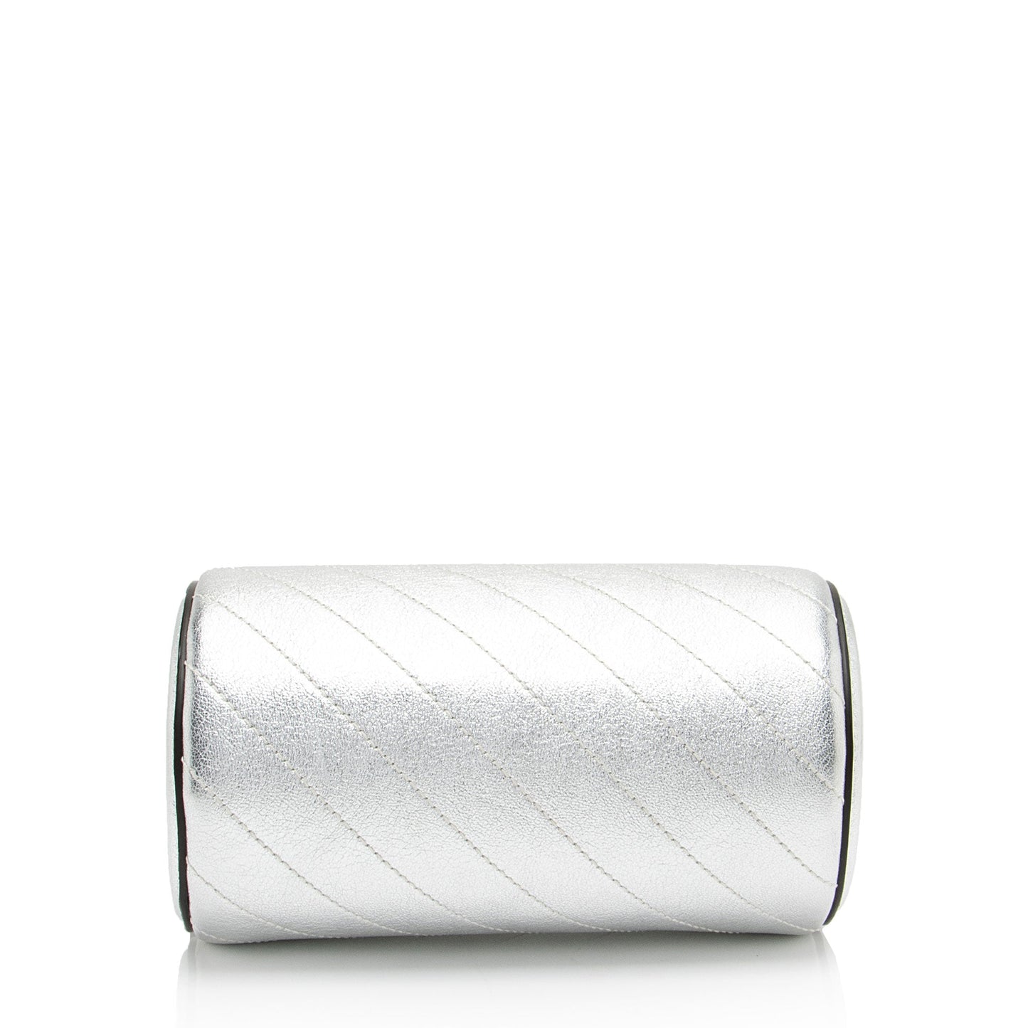 Gucci Metallic Calfskin Blondie Mini Barrel Bag