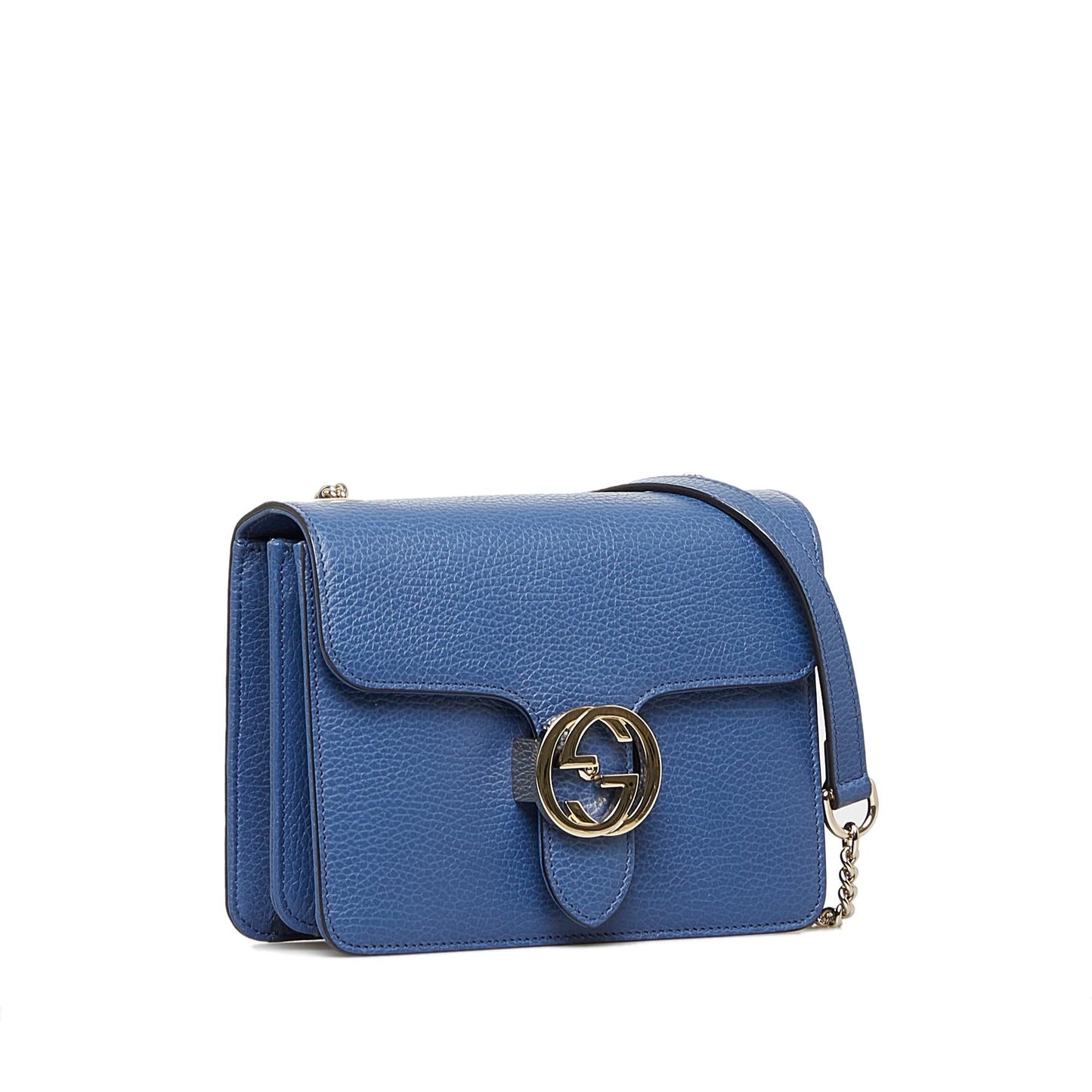 Gucci Dollar Calf Interlocking G Crossbody (SHG-v17dFN)