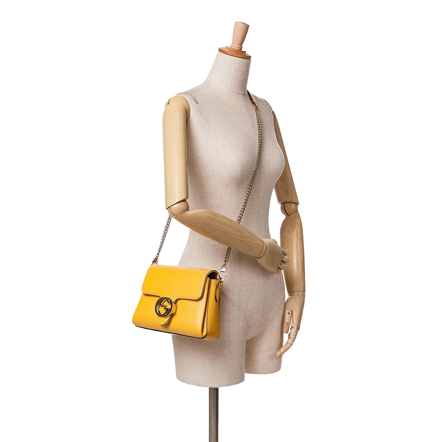 Gucci Dollar Calfskin Interlocking G Crossbody