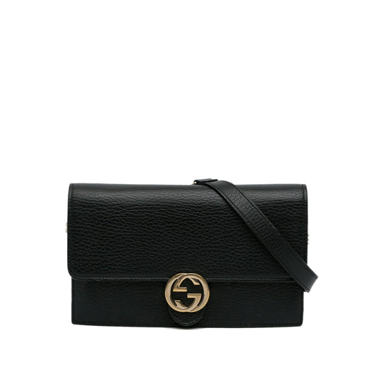 Gucci Dollar Interlocking G Wallet on Chain (SHG-KbPtZ6)