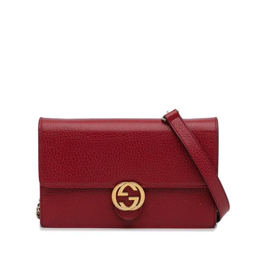 Gucci Dollar Interlocking G Wallet on Chain (SHG-eKO1ks)