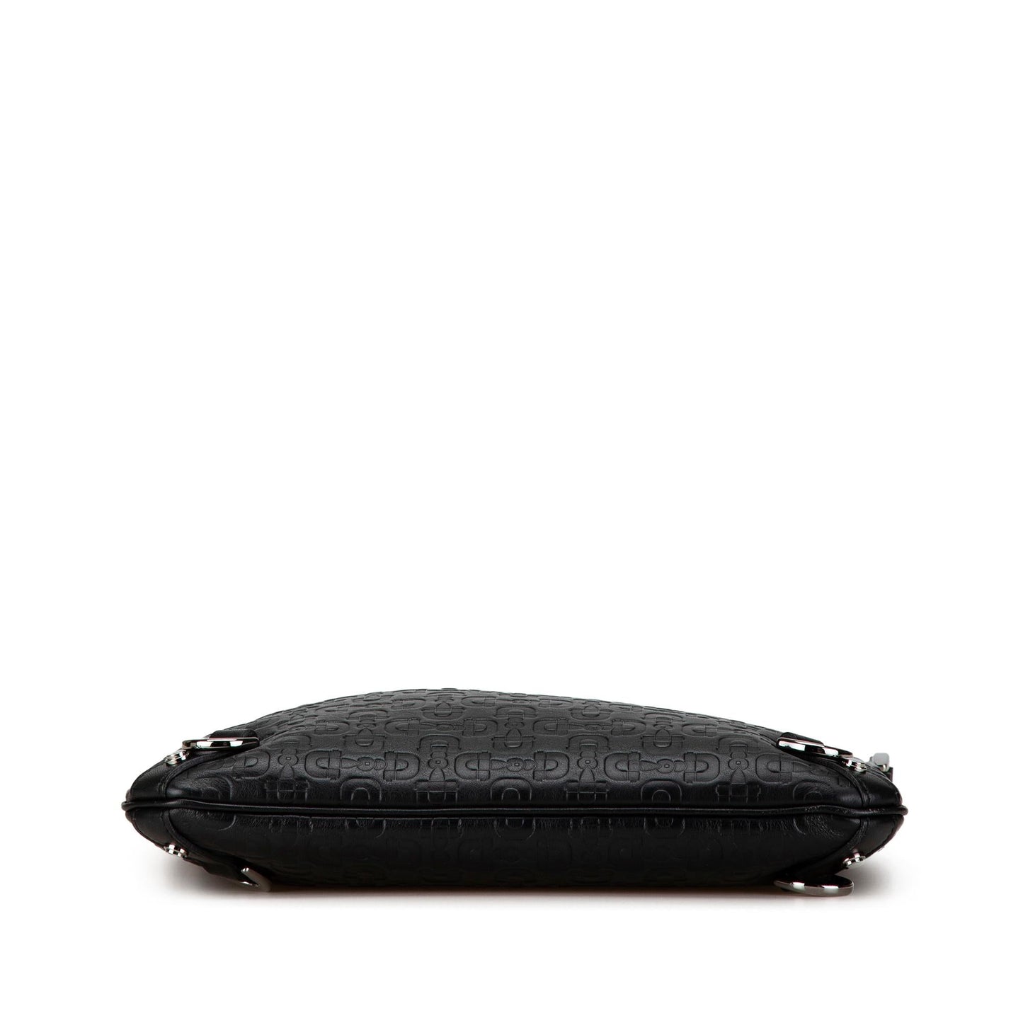 Gucci Embossed Leather Abbey D-Ring Horsebit Crossbody (SHG-qmstig)