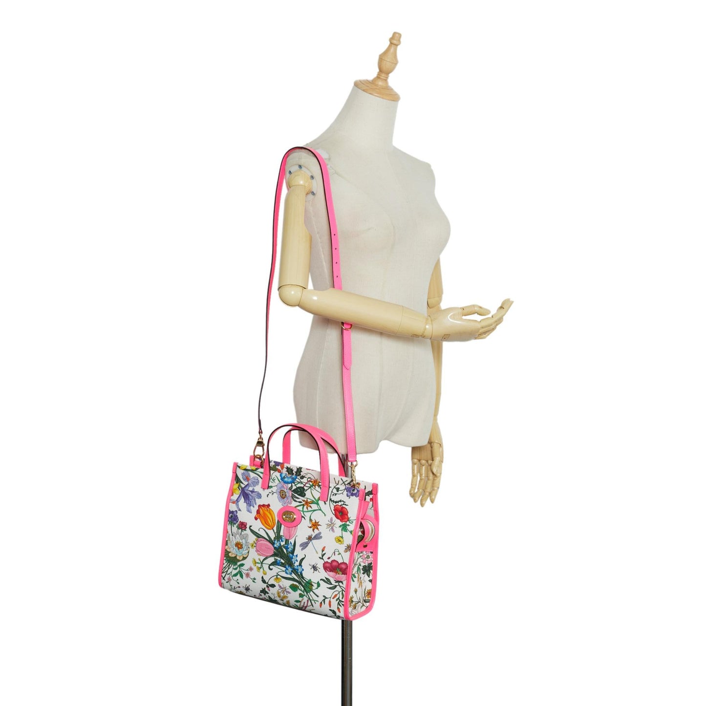 Gucci Flora Satchel (SHG-ICWz4l)