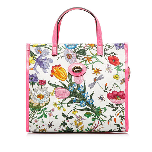 Gucci Flora Satchel (SHG-ICWz4l)