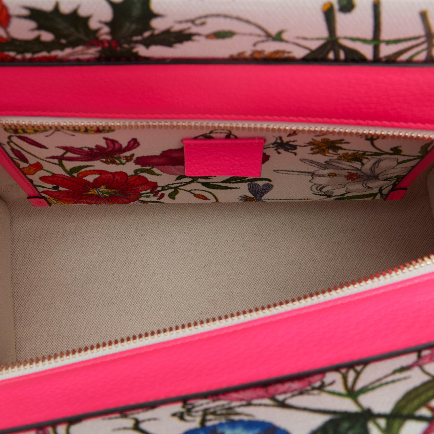 Gucci Flora Satchel (SHG-ICWz4l)