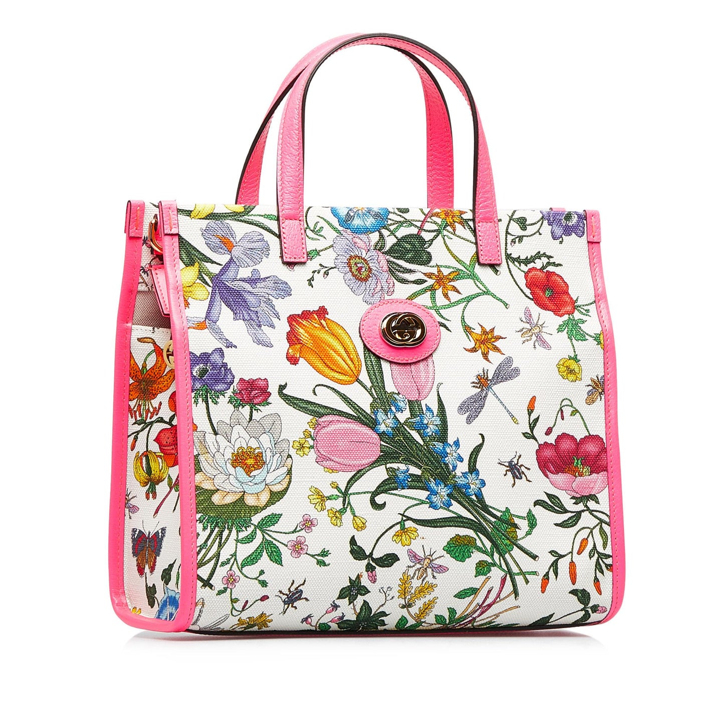 Gucci Flora Satchel (SHG-ICWz4l)