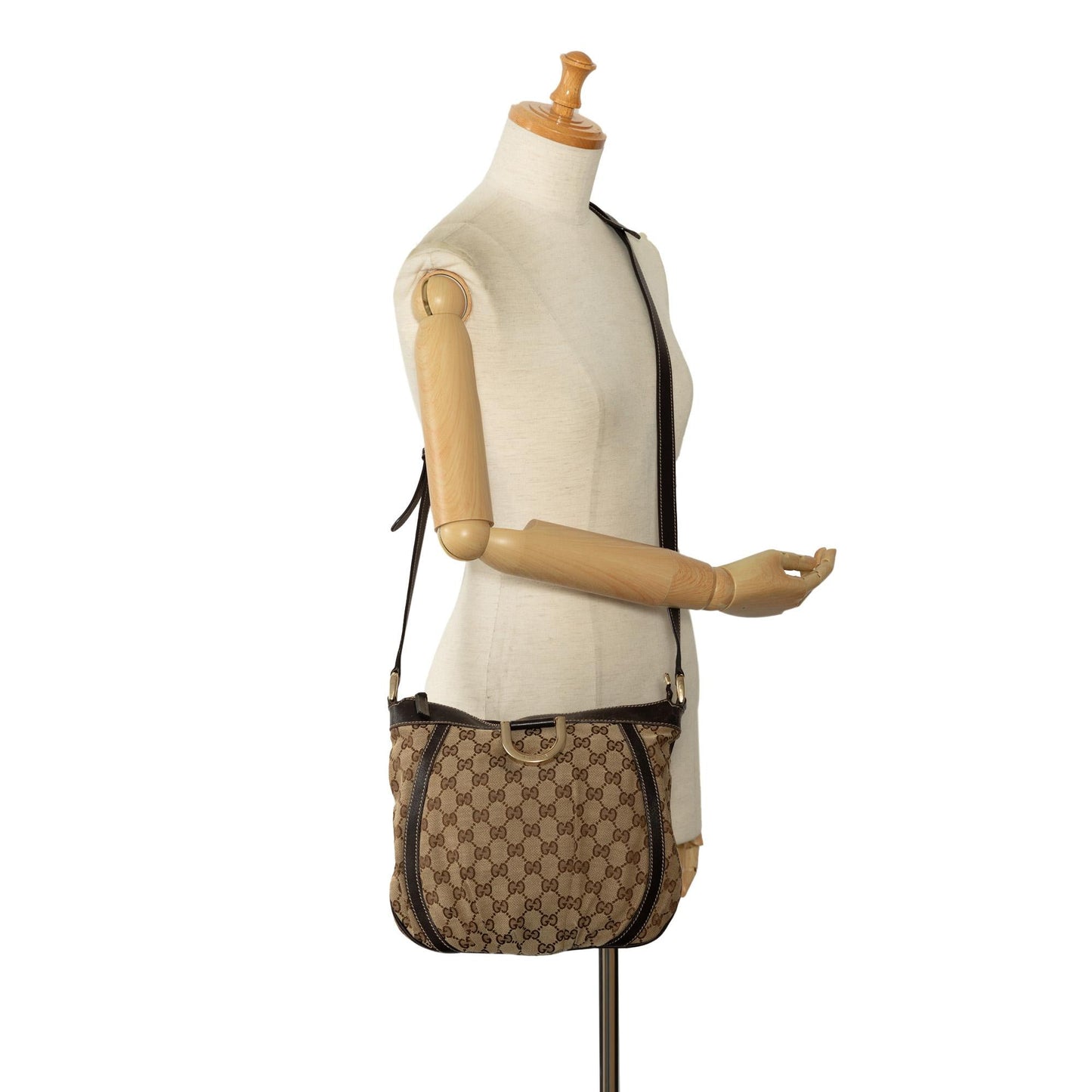 Gucci GG Canvas Abbey D-Ring Crossbody Bag (SHG-Zxw4ym)