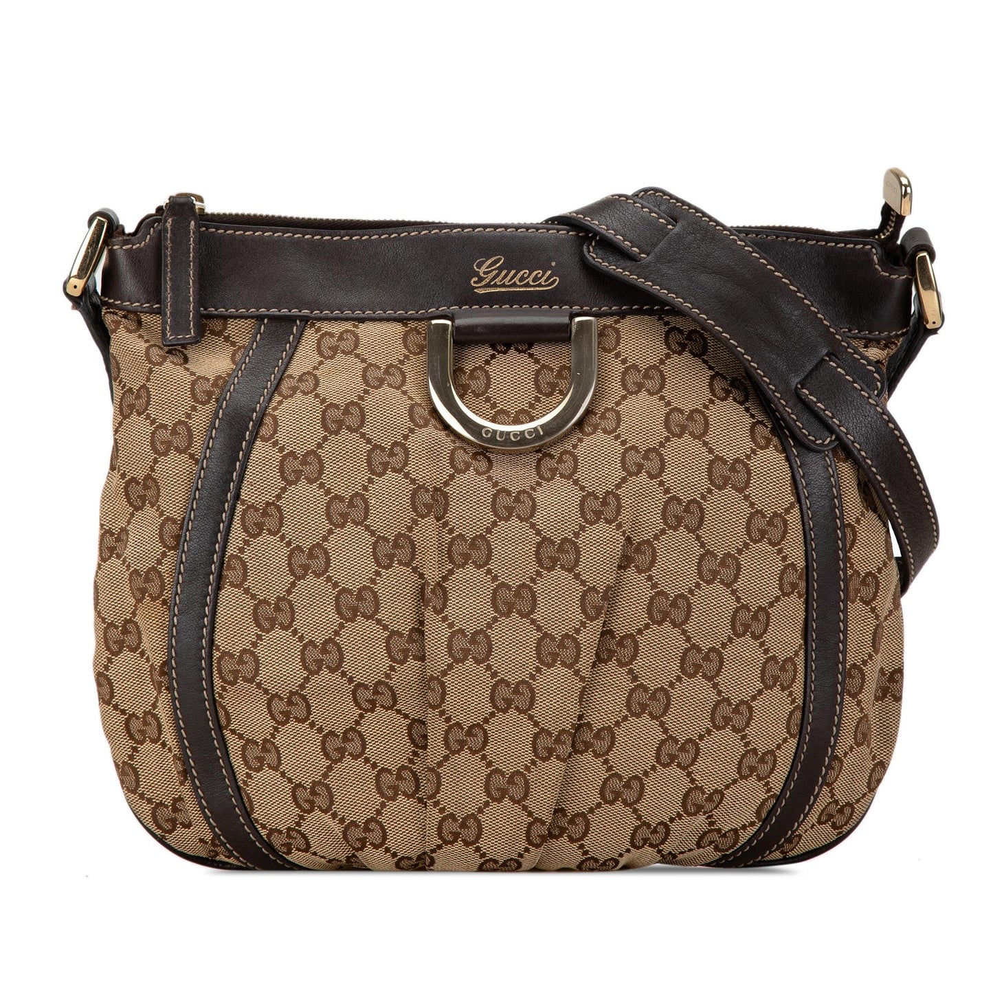 Gucci GG Canvas Abbey D Ring Crossbody (SHG-iCzpXw)