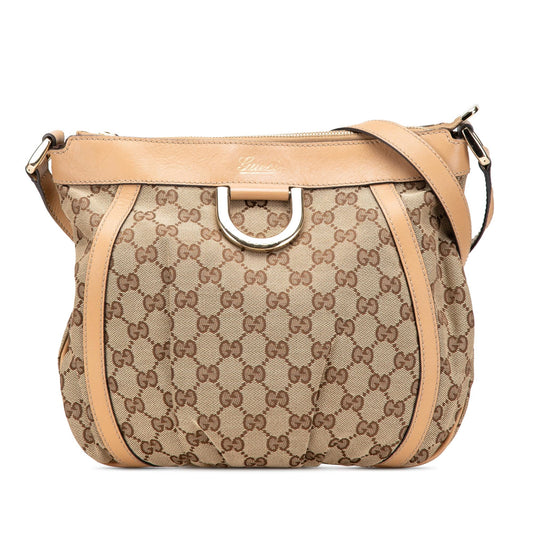 Gucci GG Canvas Abbey D Ring Crossbody