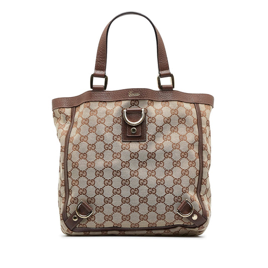 Gucci GG Canvas Abbey D-Ring Handbag (SHG-VpK1qQ)